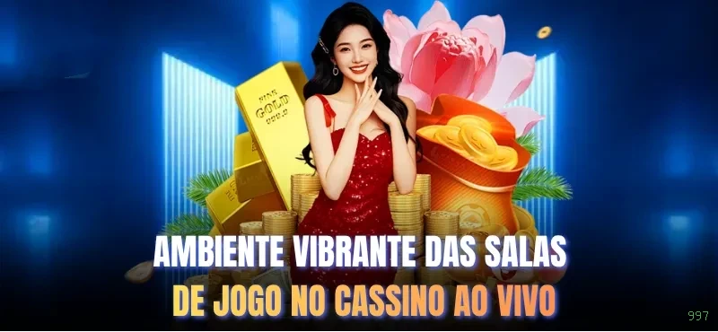 Cassino ao vivo da 997 com dealers reais